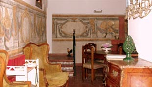 Sala de estar reservada a los huspedes