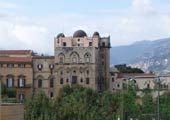 Palazzo dei Normanni visto dalla quinta terrazza